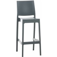Barhocker Maya dunkelgrau von CLP