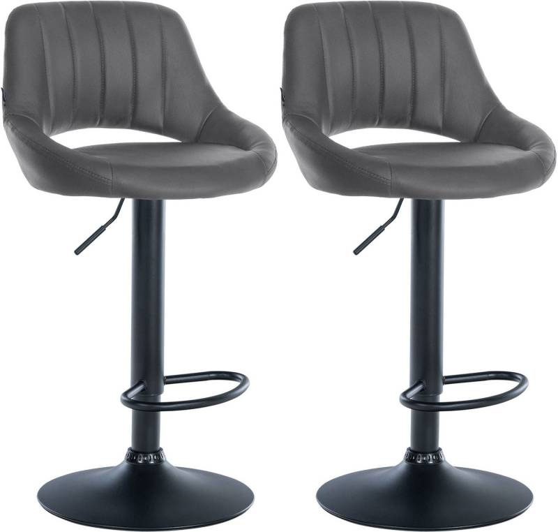 CLP Barhocker Milet Kunstleder (2er Set, 2 St., 2er), höhenverstellbar und drehbar von CLP