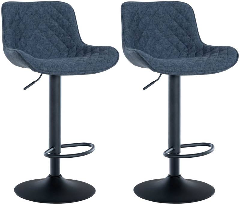 CLP Barhocker Minosa (2er Set, 2 St., 2er), um 360° drehbar und höhenverstellbar von CLP