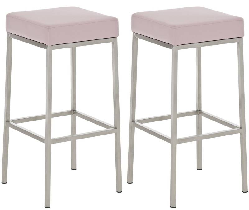CLP Barhocker Montreal 85 Kunstleder (2er Set, 2 St., 2er), Kunstlederbezüge, mit Metallgestellen von CLP