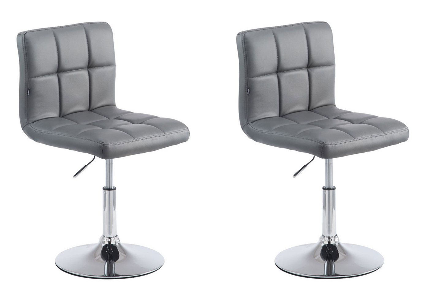 CLP Barhocker Palma V2 Kunstleder (2er Set, 2 St., 2er), drehbarer Lounger von CLP