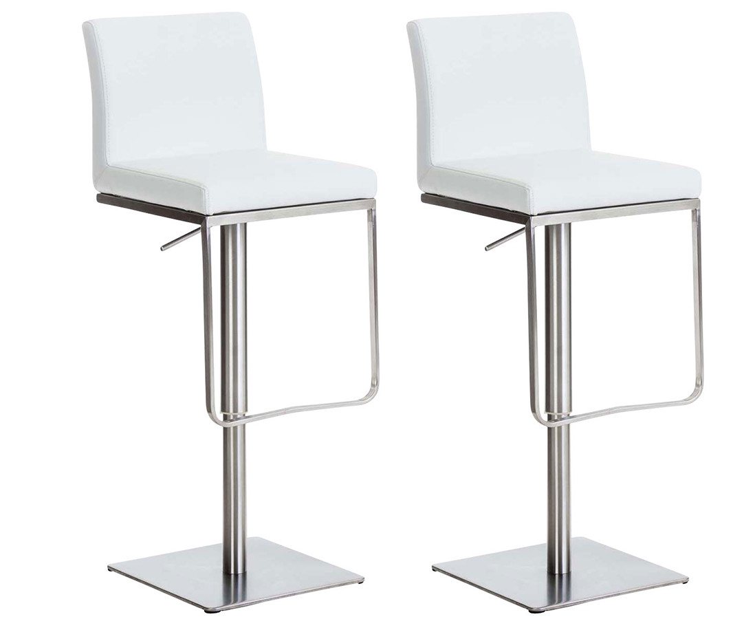 CLP Barhocker Panama Kunstleder (2er Set, 2 St., 2er), höhenverstell- & drehbar von CLP