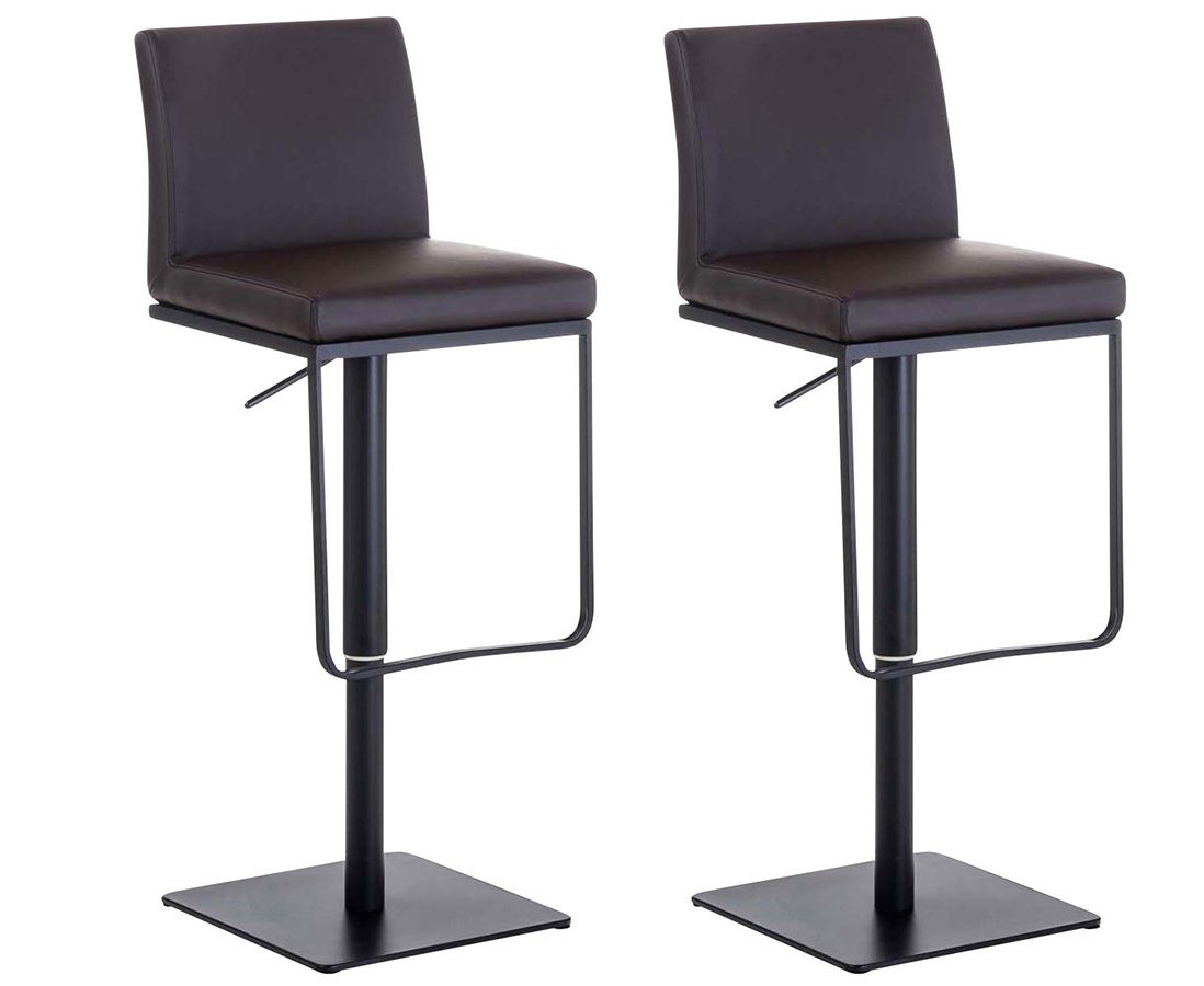 CLP Barhocker Panama Kunstleder (2er Set, 2 St., 2er), höhenverstell- & drehbar von CLP