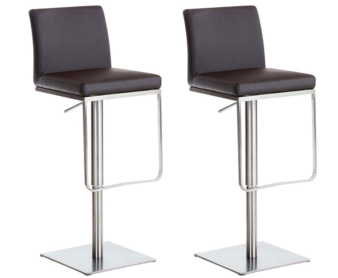 CLP Barhocker Panama Kunstleder (2er Set, 2 St., 2er), höhenverstell- & drehbar von CLP