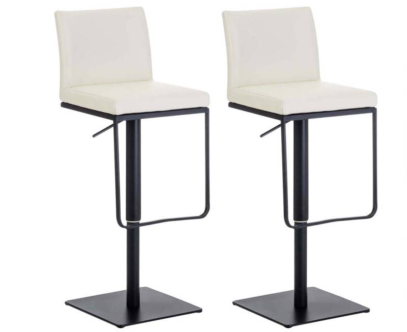 CLP Barhocker Panama Kunstleder (2er Set, 2 St., 2er), höhenverstell- & drehbar von CLP