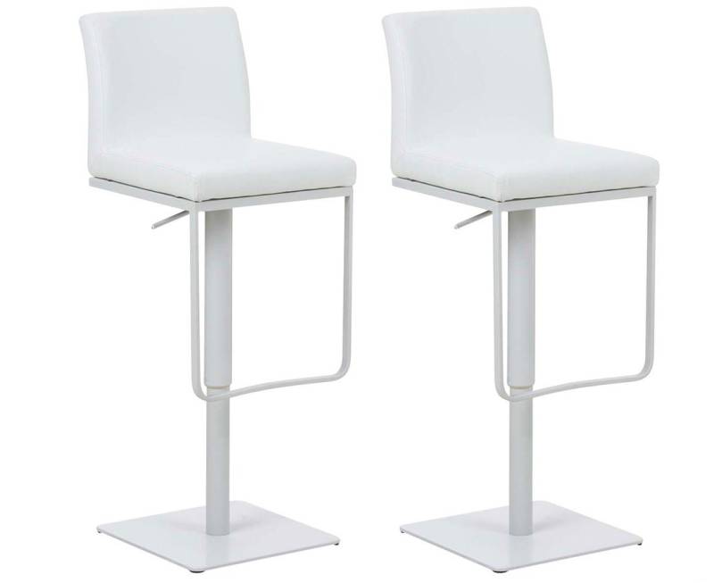CLP Barhocker Panama Kunstleder (2er Set, 2 St., 2er), höhenverstell- & drehbar von CLP