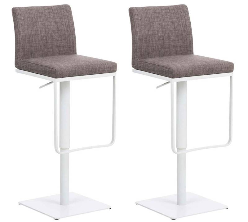CLP Barhocker Panama Stoff (2er Set, 2 St., 2er), höhenverstellbar und drehbar von CLP