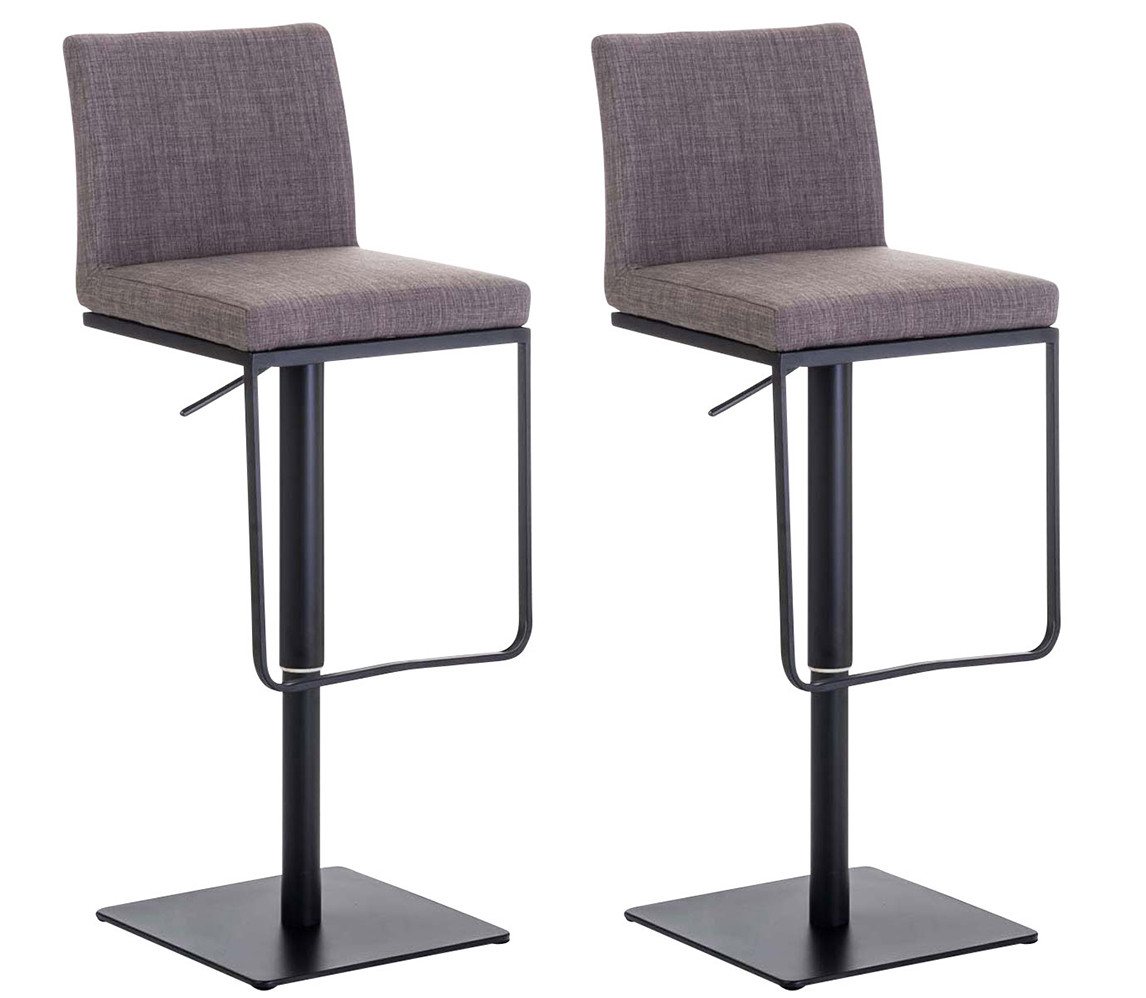 CLP Barhocker Panama Stoff (2er Set, 2 St., 2er), höhenverstellbar und drehbar von CLP