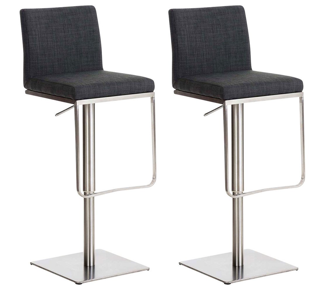 CLP Barhocker Panama Stoff (2er Set, 2 St., 2er), höhenverstellbar und drehbar von CLP