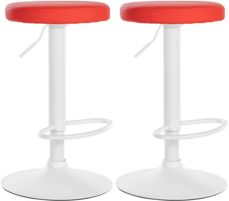 CLP Barhocker Ponte Kunstleder (2er Set, 2 St., 2er), drehbar und höhenverstellbar von CLP
