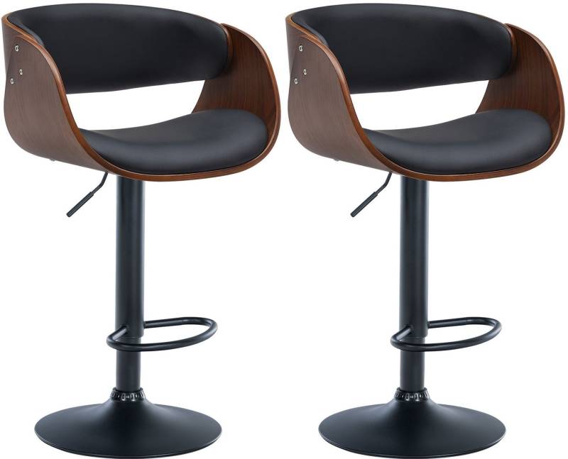 CLP Barhocker Portmore (2er Set, 2 St., 2er), drehbar mit Höhenverstellung von CLP