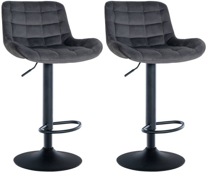 CLP Barhocker Tover (2er Set, 2 St., 2er), um 360° drehbar und höhenverstellbar von CLP
