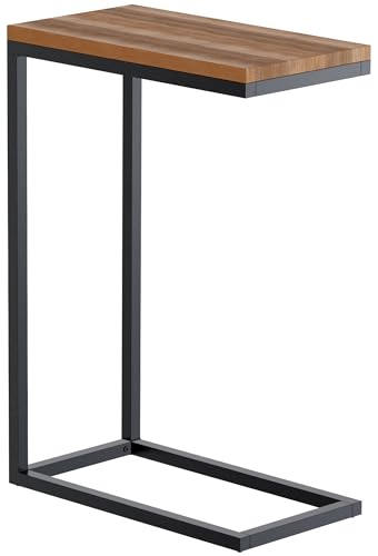 CLP Beistelltisch Manteo aus Eichenholz, eckiger Nachttisch, Sofatisch mit pulverbeschichtetem Metallgestell und Bodenschonern, Größe:46x25x67 cm CLP Beistelltisch Manteo aus Eichenholz, eckiger Nachttisch, Sofatisch mit pulverbeschichtetem Metallgestell und Bodenschonern, Größe:46x25x67 cm von CLP