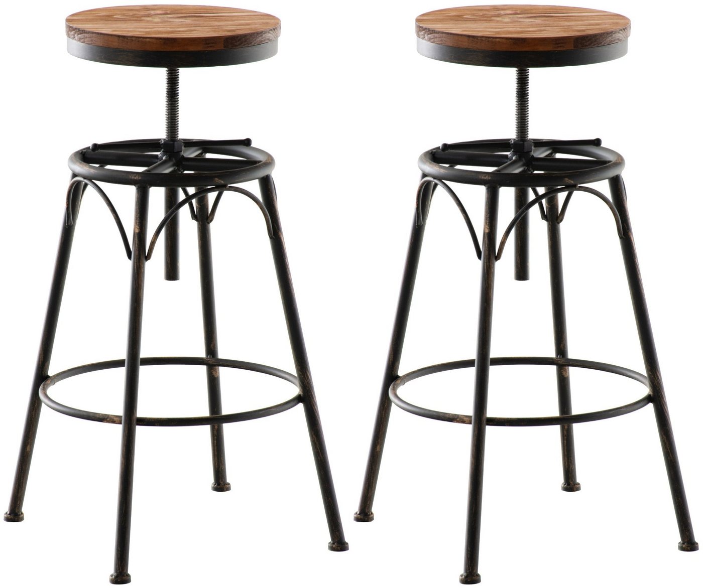 CLP Bistrostuhl 2er-Set Barhocker Beam CLP Bistrostuhl 2er-Set Barhocker Beam von CLP