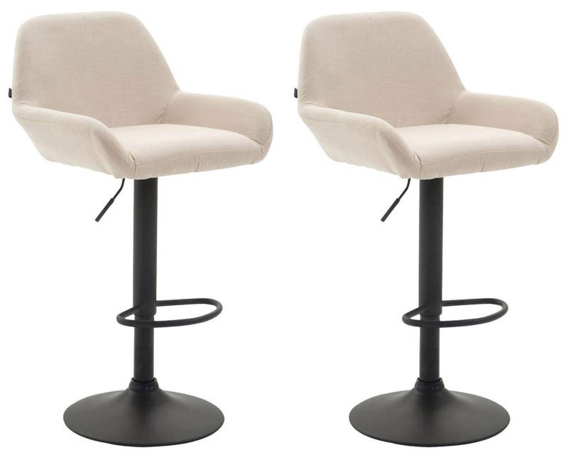 CLP Bistrostuhl 2er Set Barhocker Braga Stoff von CLP