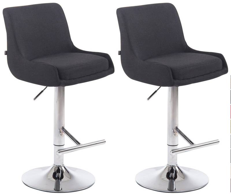CLP Bistrostuhl 2er Set Barhocker Club Stoff CLP Bistrostuhl 2er Set Barhocker Club Stoff von CLP