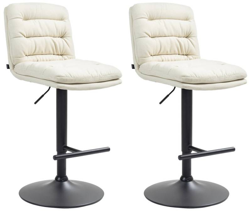 CLP Bistrostuhl 2er Set Barhocker Damar Stoff von CLP