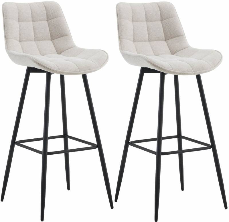 CLP Bistrostuhl 2er Set Barhocker Dartford von CLP