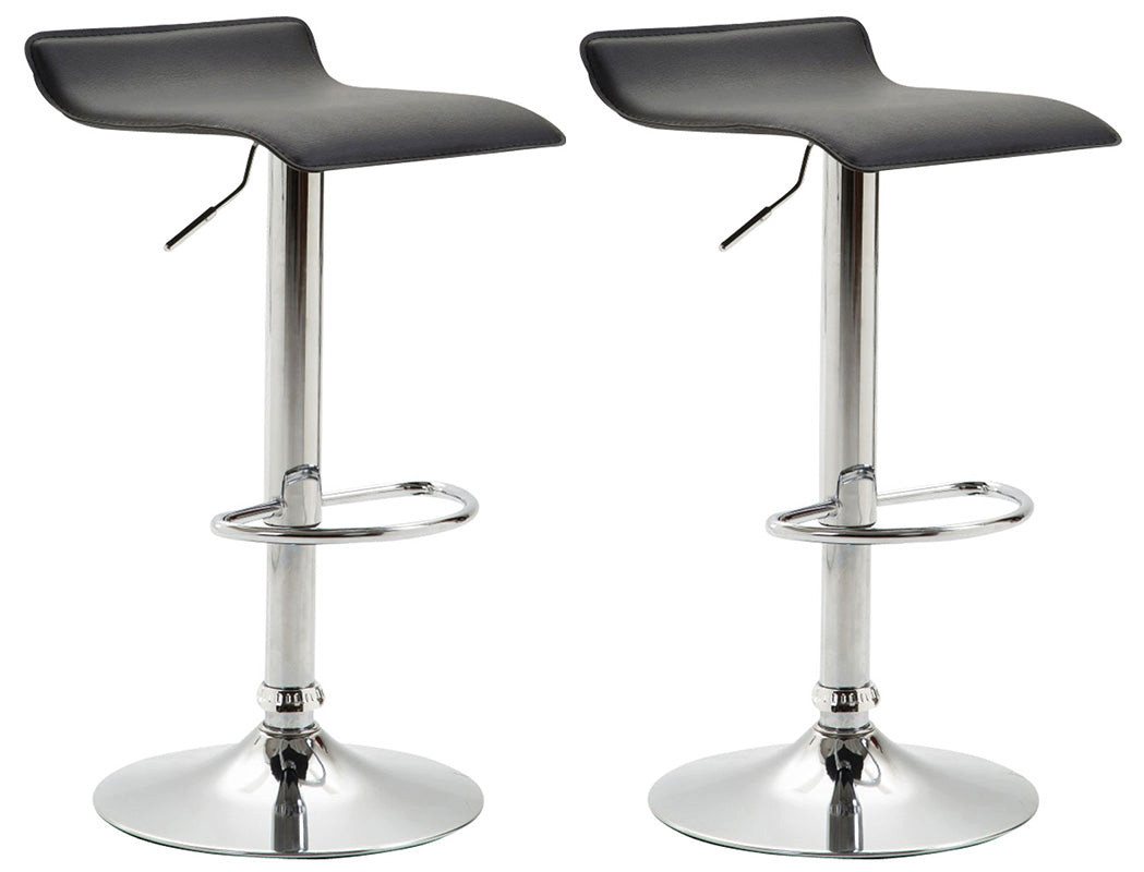 CLP Bistrostuhl 2er Set Barhocker Dyn V2 Kunstleder von CLP