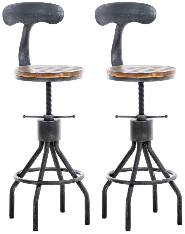 CLP Bistrostuhl 2er Set Barhocker Hanam CLP Bistrostuhl 2er Set Barhocker Hanam von CLP
