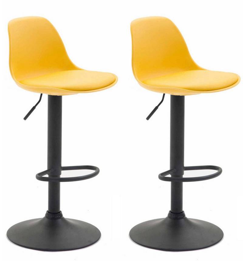 CLP Bistrostuhl 2er Set Barhocker Kiel Kunststoff von CLP