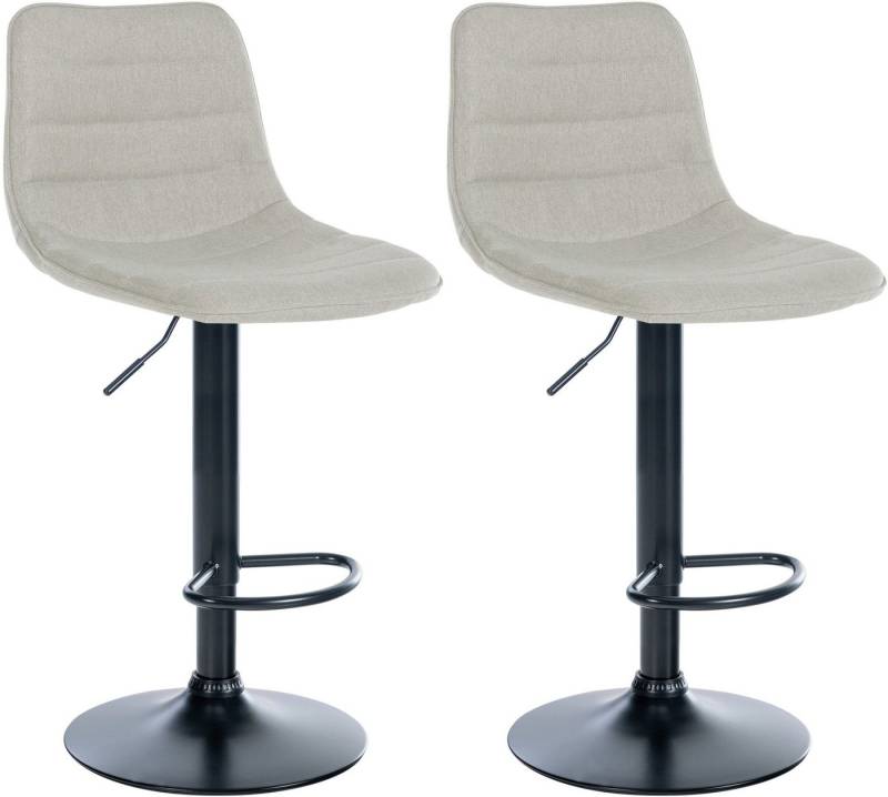 CLP Bistrostuhl 2er Set Barhocker Lex Stoff von CLP