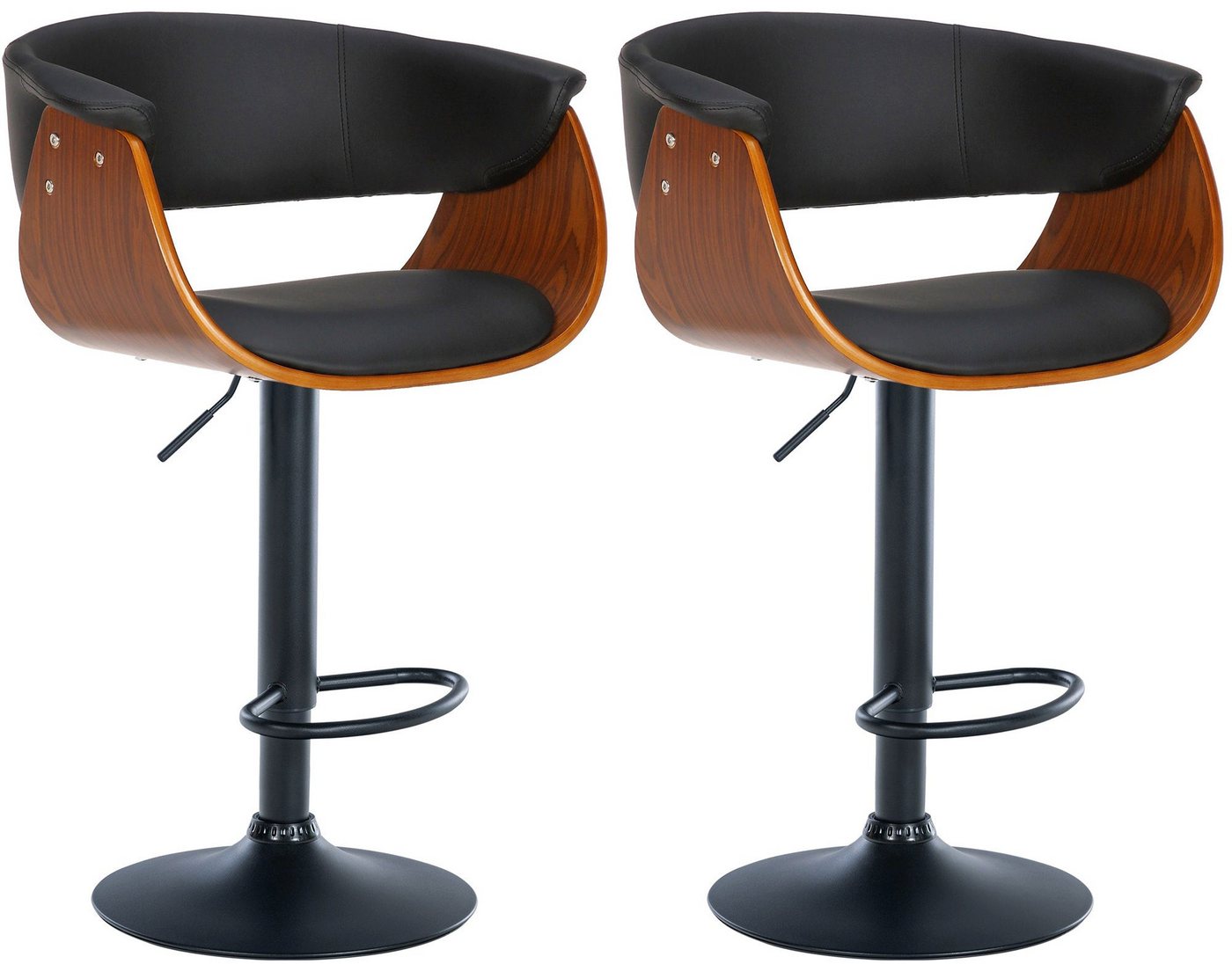 CLP Bistrostuhl 2er Set Barhocker Vestal von CLP