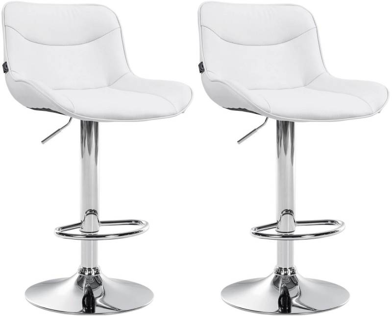 CLP Bistrostuhl 2er Set Barhocker Vonore Kunstleder von CLP