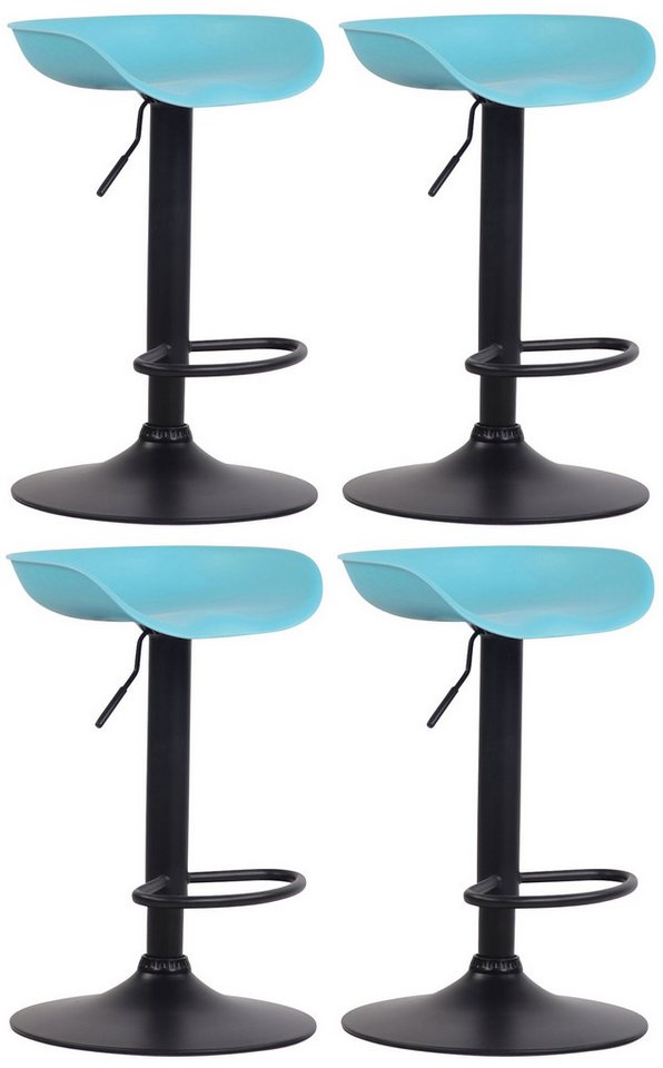 CLP Bistrostuhl 4er Set Barhocker Anaheim Kunststoff von CLP