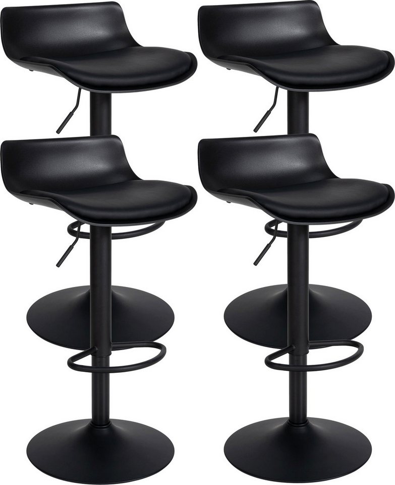 CLP Bistrostuhl 4er Set Barhocker Aveiro Kunstleder von CLP