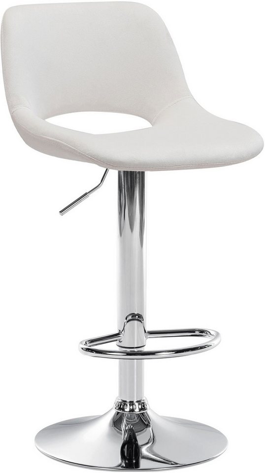 CLP Bistrostuhl Barhocker Camden Samt von CLP