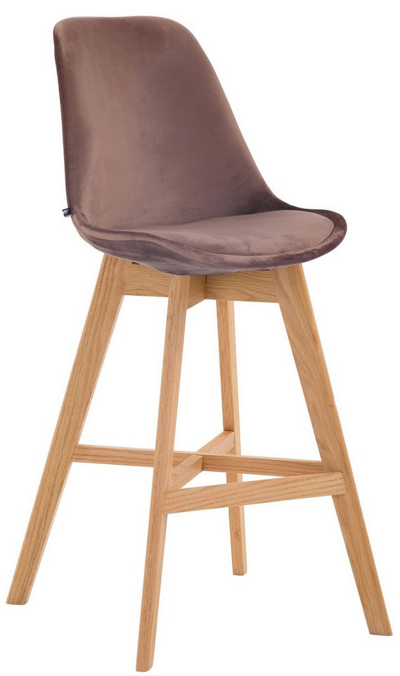 CLP Bistrostuhl Barhocker Cannes Samt von CLP