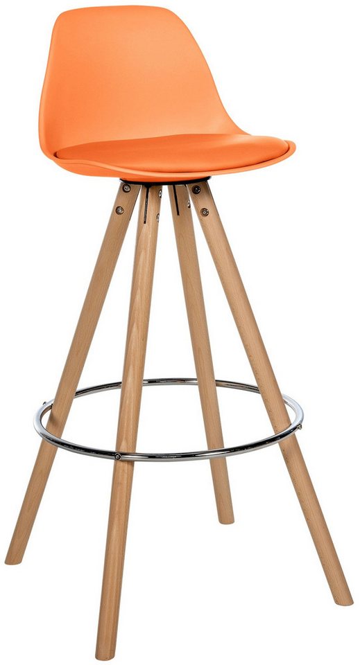 CLP Bistrostuhl Barhocker Corbin Kunstleder Rund CLP Bistrostuhl Barhocker Corbin Kunstleder Rund von CLP