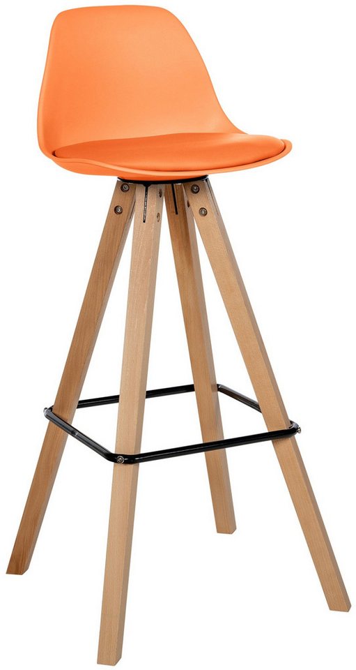 CLP Bistrostuhl Barhocker Corbin Kunstleder Square CLP Bistrostuhl Barhocker Corbin Kunstleder Square von CLP