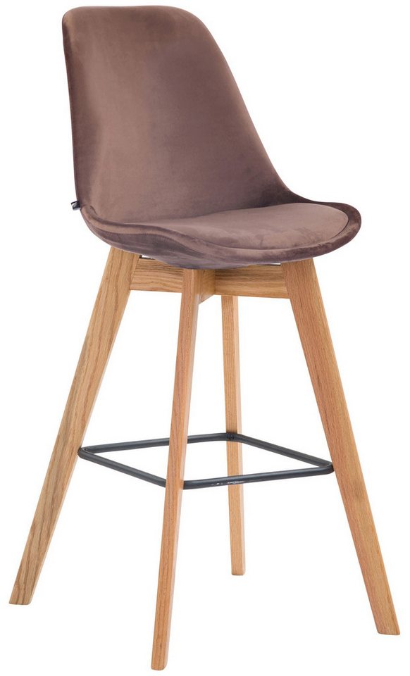 CLP Bistrostuhl Barhocker Metz Samt CLP Bistrostuhl Barhocker Metz Samt von CLP