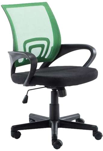 CLP Bürostuhl Genius I Höhenverstellbarer Schreibtischstuhl Mit Netz-Bezug, Farbe:grün von CLP