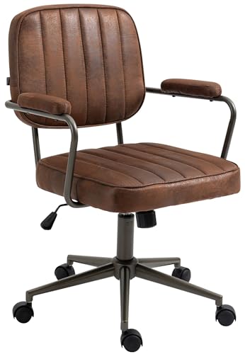 CLP Bürostuhl Natrona I Ergonomisch Höhenverstellbarer Schreibtischstuhl I 360 Grad Drehbar Mit Wippfunktion Gepolstert Und Leichtlaufrollen, Farbe:Cognac CLP Bürostuhl Natrona I Ergonomisch Höhenverstellbarer Schreibtischstuhl I 360 Grad Drehbar Mit Wippfunktion Gepolstert Und Leichtlaufrollen, Farbe:Cognac von CLP