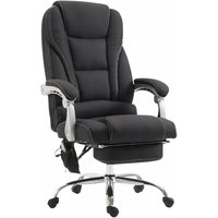 Bürostuhl Pacific Stoff mit Massagefunktion schwarz von CLP