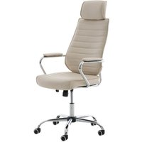Bürostuhl Rako V2 creme von CLP