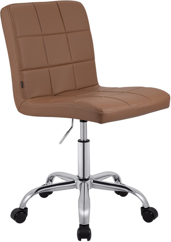 CLP Drehhocker Arbeitshocker ergonomisch Darfield, höhenverstellbar, drehbar, mit Rückenlehne, Kunstleder oder Stoff CLP Drehhocker Arbeitshocker ergonomisch Darfield, höhenverstellbar, drehbar, mit Rückenlehne, Kunstleder oder Stoff von CLP