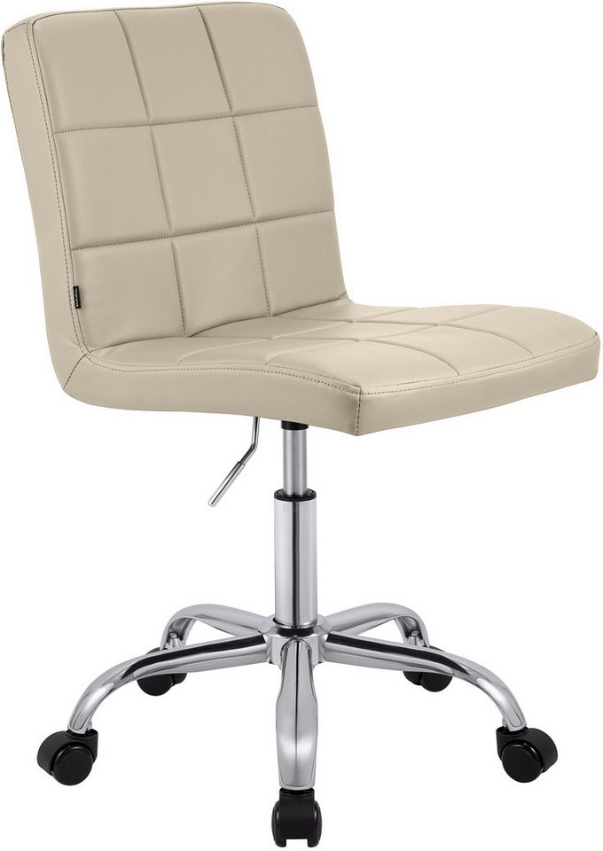 CLP Drehhocker Arbeitshocker ergonomisch Darfield, höhenverstellbar, drehbar, mit Rückenlehne, Kunstleder oder Stoff CLP Drehhocker Arbeitshocker ergonomisch Darfield, höhenverstellbar, drehbar, mit Rückenlehne, Kunstleder oder Stoff von CLP