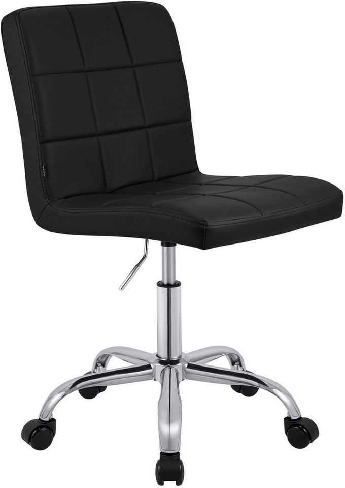 CLP Drehhocker Arbeitshocker ergonomisch Darfield, höhenverstellbar, drehbar, mit Rückenlehne, Kunstleder oder Stoff CLP Drehhocker Arbeitshocker ergonomisch Darfield, höhenverstellbar, drehbar, mit Rückenlehne, Kunstleder oder Stoff von CLP