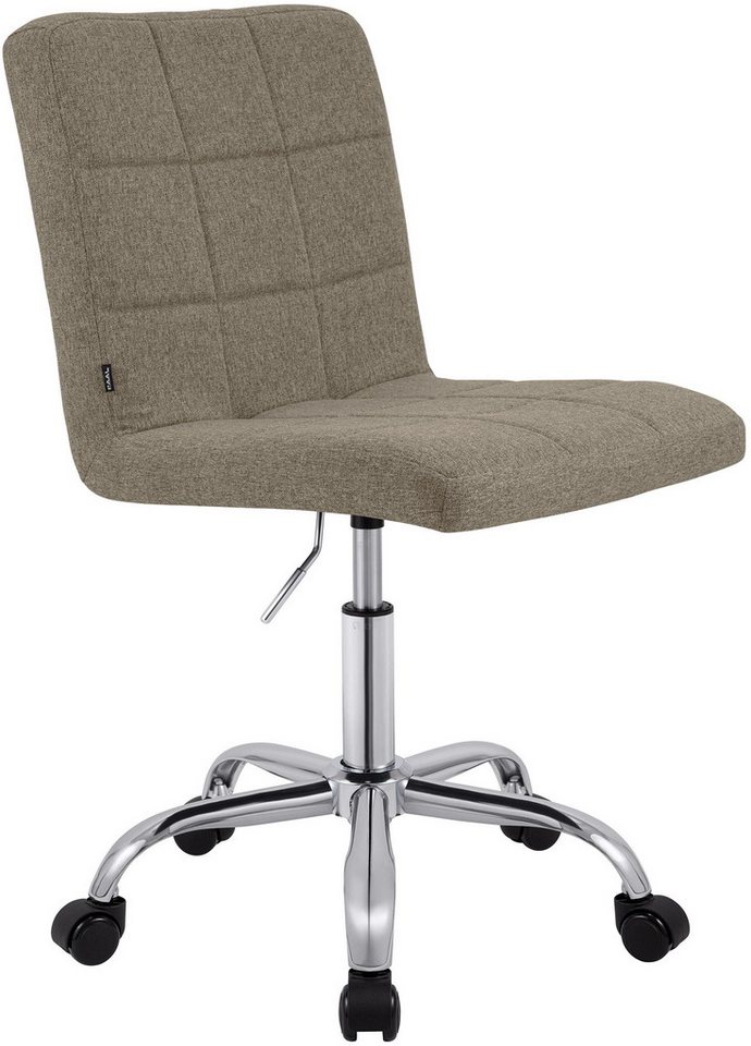 CLP Drehhocker Arbeitshocker ergonomisch Darfield, höhenverstellbar, drehbar, mit Rückenlehne, Kunstleder oder Stoff CLP Drehhocker Arbeitshocker ergonomisch Darfield, höhenverstellbar, drehbar, mit Rückenlehne, Kunstleder oder Stoff von CLP