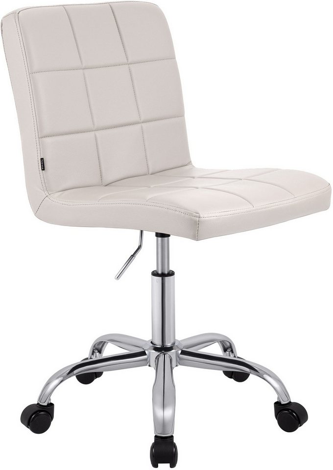CLP Drehhocker Arbeitshocker ergonomisch Darfield, höhenverstellbar, drehbar, mit Rückenlehne, Kunstleder oder Stoff CLP Drehhocker Arbeitshocker ergonomisch Darfield, höhenverstellbar, drehbar, mit Rückenlehne, Kunstleder oder Stoff von CLP
