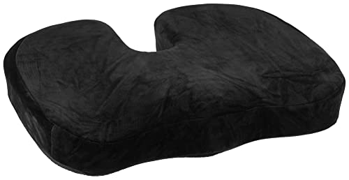 CLP Ergonomisches Sitzkissen I Orthopädisches Stuhlkissen Mit Kühlendem Gel, Farbe:schwarz von CLP