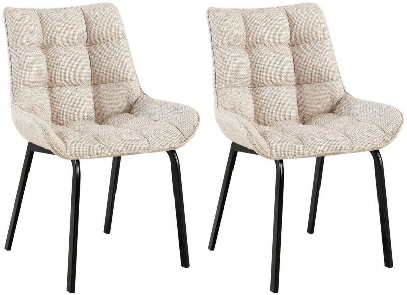 CLP Esszimmerstuhl 2er Set Esszimmerstuhl Saranda von CLP