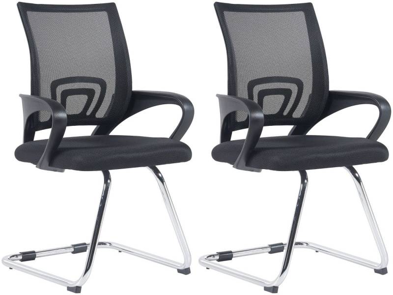CLP Esszimmerstuhl 2er Set Freischwinger Eureka von CLP