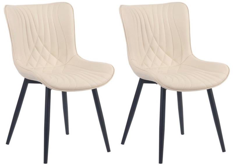CLP Esszimmerstuhl 2er Set Stühle Brady von CLP