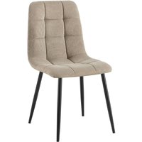 Esszimmerstuhl Antibes Cordbezug taupe Esszimmerstuhl Antibes Cordbezug taupe von CLP