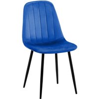 CLP - Esszimmerstuhl Baxter Samt blau von CLP